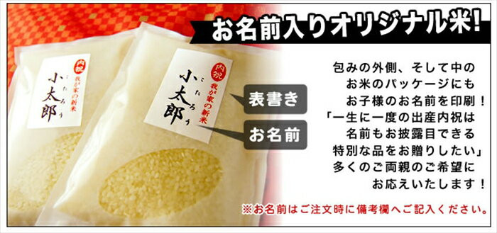 新潟産 こしひかり バンダナ包み 我が家の新米 「小太郎」 3袋セット （300g×2個／...