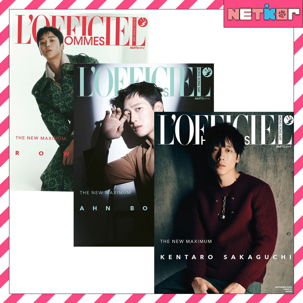 LOFFICIEL HONGKONG 創刊号 ROWOON, AHN BOHYUN, KENTARO SAKAGUCHI 表紙 MAGAZINE 香港雑誌 ロウン アン・ボヒョン 坂口健太郎【送料無料】3種選択