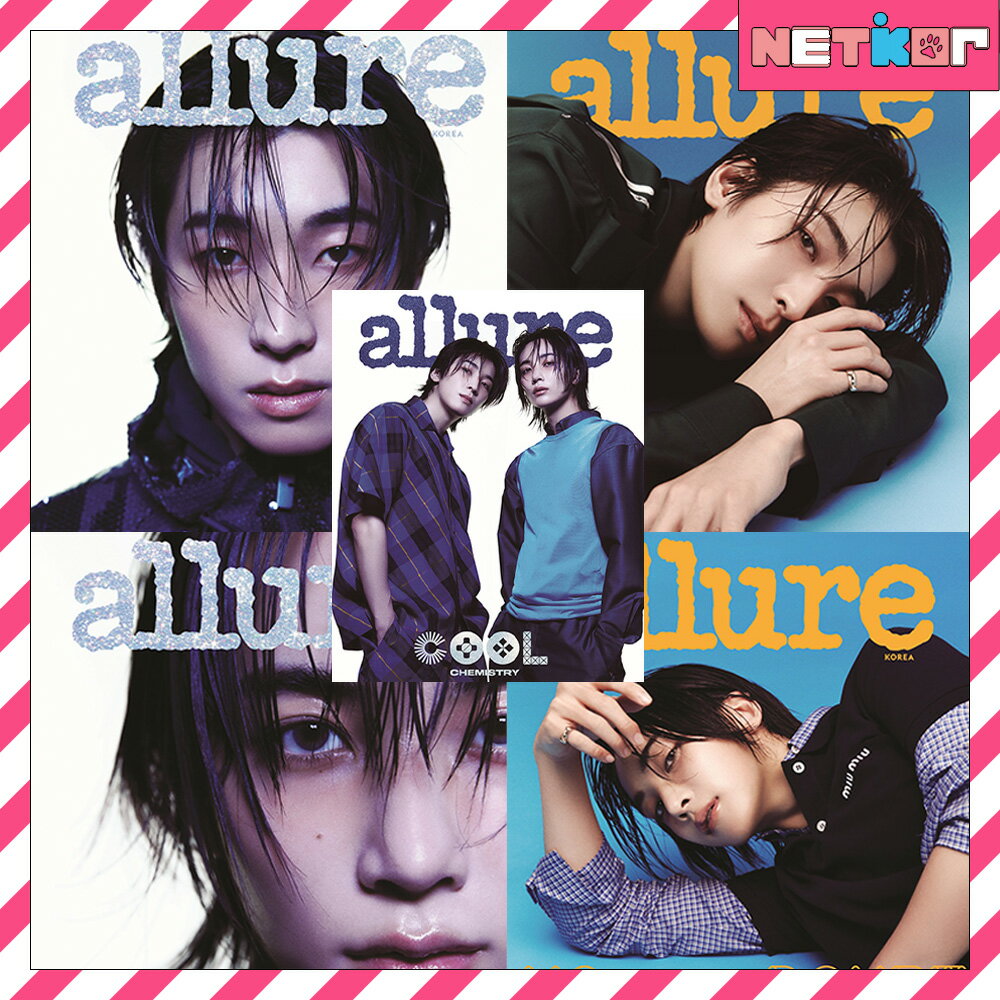 【和訳付き】ALLURE 2024年 6月号 JEONGHAN / WONWOO (SEVENTEEN) 表紙 画報 当店特典 ジョンハン ウォヌ【送料無料】MAGAZINE 韓国雑誌