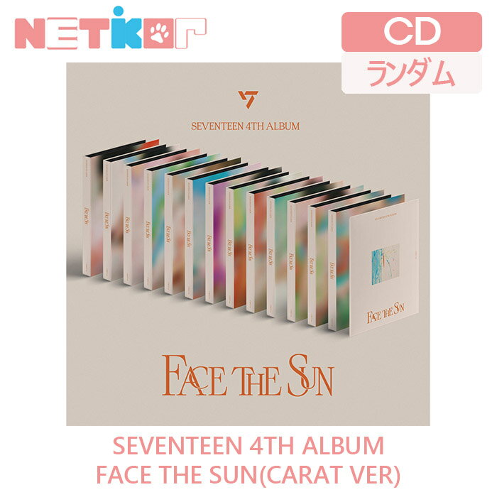 CD, 韓国（K-POP）・アジア 3CARAT VERSEVENTEEN 4TH MINI ALBUM FACE THE SUN 