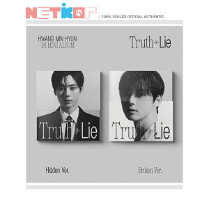(2種選択) 【HWANG MIN HYUN】 1st Mini Album 【Truth or Lie】【送料無料】韓国チャート反映