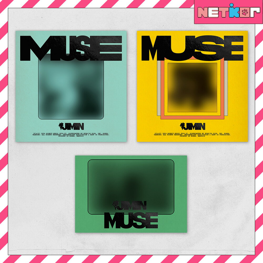 JIMIN (BTS) 2nd Solo Album MUSE (Blooming Ver / Serenade Ver / Weverse Album ver.) 韓国チャート反映 当店特典 ジミン【送料無料】 防弾少年団のサムネイル