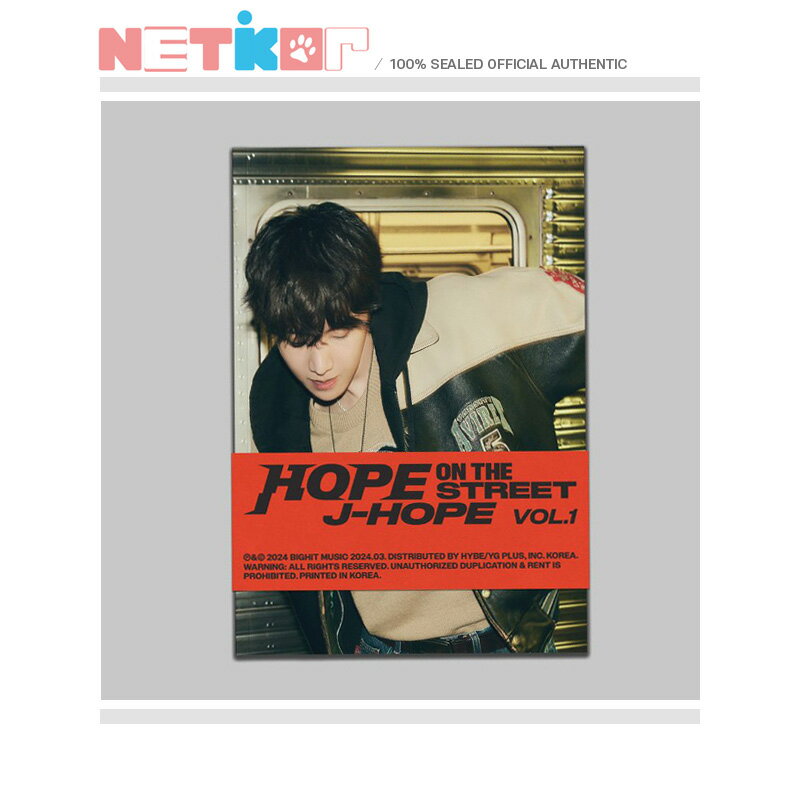(Weverse Albums ver.)【j-hope】 Special Album 【HOPE ON THE STREET VOL.1】 韓国チャート反映 当店特典【送料無料】防弾少年団のサムネイル