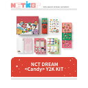 公式トレカ 7枚付き)) 【NCT DREAM】 Candy Y2K KIT 公式グッズ【送料無料】 エヌシーティー