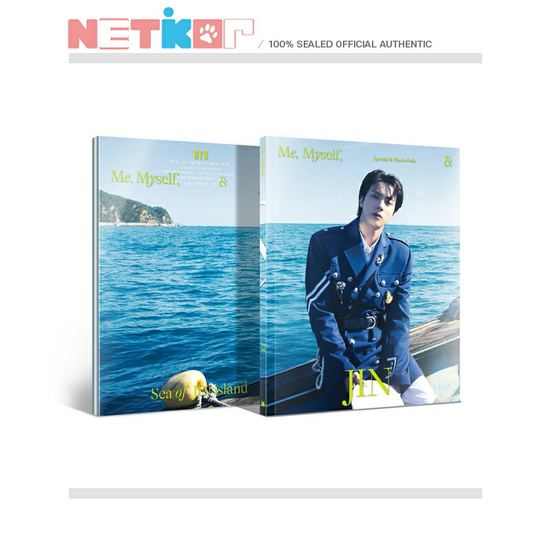 【JIN (BTS)】 Special 8 Photo-Folio Me, Myself, and JIN ‘Sea of JIN island’【送料無料】【公式グッズ】