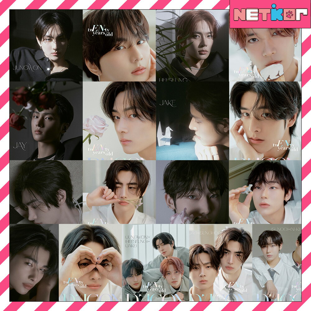 当店特典)) (10種選択) 【ENHYPEN】 DICON FOREVER YOUNG ISSUE N19 【tw(EN-)ty years old】 公式グッズ【送料無料】PHOTOBOOK 写真集のサムネイル