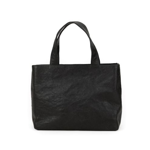 乐天商城 - S'FACTORYエスファクトリー Mini Tote Bag -WaterShrink-（牛革）本革 メンズ ユニセックス 男女兼用 シンプル 日本製 小さいバッグ 革 レザー トートバッグ