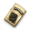 S'FACTORYエスファクトリー オリジナル オイル ライター ブラス(真鍮) ZIPPO 真鍮 シルバーブランド ブランドタグ