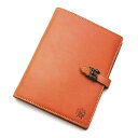 S 039 FACTORYエスファクトリー BURNOUT レザー メモカバー RHODIA No16 A5サイズ キャメル カウレザー（牛革） ロディア カバー ケース レザー 革