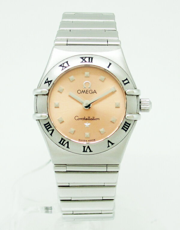 ◇【中古】【OMEGA】コンステレーションミニ　1562.61　クォーツ腕時計　ピンク