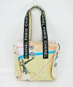 ◇【中古】【CHANEL シャネル】パリマップデザイン ショルダーバッグ