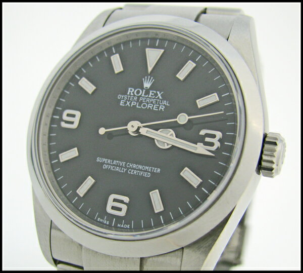 ○【中古】 美品【ROLEX　ロレックス】 エクスプローラーI　114270　M番