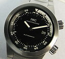 ○【中古】美品【IWC】 アクアタイマー IW354805 自動巻腕時計