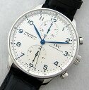 ○【中古】美品【IWC】 ポルトギーゼ クロノグラフ IW371417 自動巻腕時計