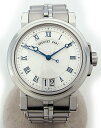 ○【中古】美品【BREGUET　ブレゲ】 マリーン ラージデイト　5817ST 12 SVO　自動巻 ...