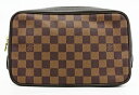 ◇【中古】　【LOUIS VUITTON　ルイ・ヴィトン】　トゥルース・トワレット　化粧ポーチ　N47623　ポーチ　ダミエ