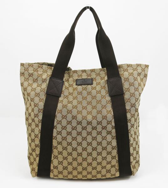 ◇【中古】　美品　【GUCCI　グッチ】　GGキャンバス　トートバッグ　189669　トートバッグ