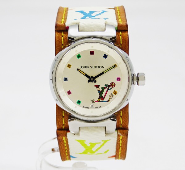 ◇【中古】　【LOUIS VUITTON　ルイ・ヴィトン】　タンブール・ラブモノグラム　Q12130 ...