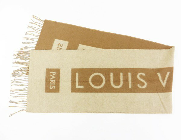 ◇【中古】　【LOUIS VUITTON　ルイ・ヴィトン】　エシャルプ・バロータ　M71293　マフラー　キャメルのサムネイル