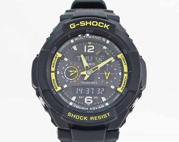 【中古】　【CASIO　カシオ】　G-SHOCK　スカイコックピット　GW-3500B-1AJF　タ ...