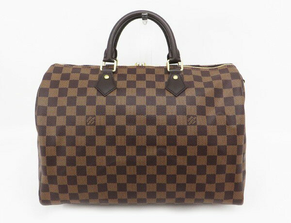 ☆【中古】　美品　【LOUIS VUITTON　ルイ・ヴィトン】　スピーディ　バンドリエール35　N41366　2WAYバッグ　ダミエのサムネイル