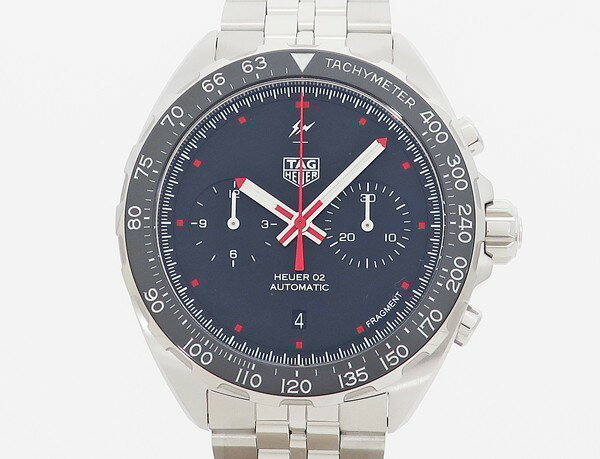 ☆【中古】　新品同様　【TAG HEUER　タグ・ホイヤー】　フラグメントデザイン　キャリバー　ホイ ...