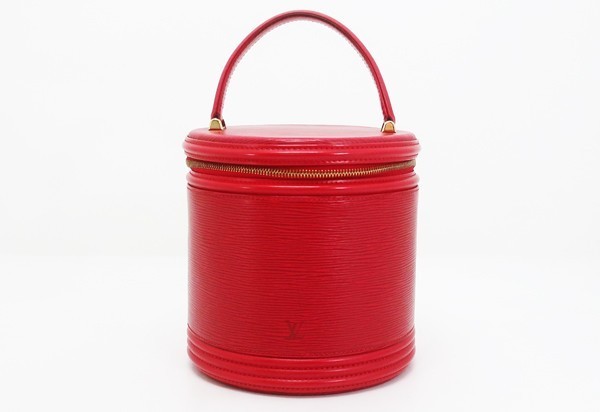 【中古】　【LOUIS VUITTON　ルイ・ヴィトン】　カンヌ　M48037　ハンドバッグ　エピ/レッドのサムネイル