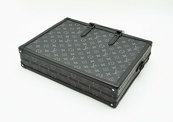 ☆【中古】　美品　【LOUIS VUITTON　ルイ・ヴィトン】　ソフトトランク・ブリーフケース　M44952　ブリーフケース　モノグラム・エクリプス