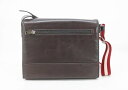 【中古】 新品同様 【BALLY バリー】 TAMRAC レザーメッセンジャーバッグ メッセンジャーバッグ