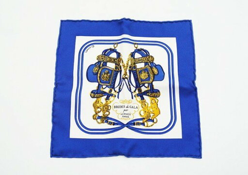 【中古】 新品同様 【HERMES エルメス】 カレナノ カレ20 BRIDES de GALA スカーフ 【中古】 新品同様 【HERMES エルメス】 カレナノ カレ20 BRIDES de GALA スカーフ