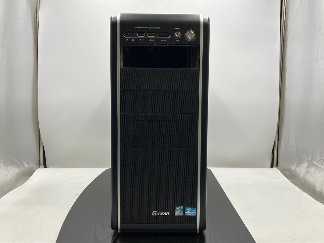 TSUKUMO / eX.computer / デスクトップPC ゲーミングPC / G-GEAR GA7J-H43/ZE / 第3世代Core i7 / グラフィックボード NVIDIA Corporation GK104 [GeForce GTX 680] 2GB / メモリ 16GB【中古品】