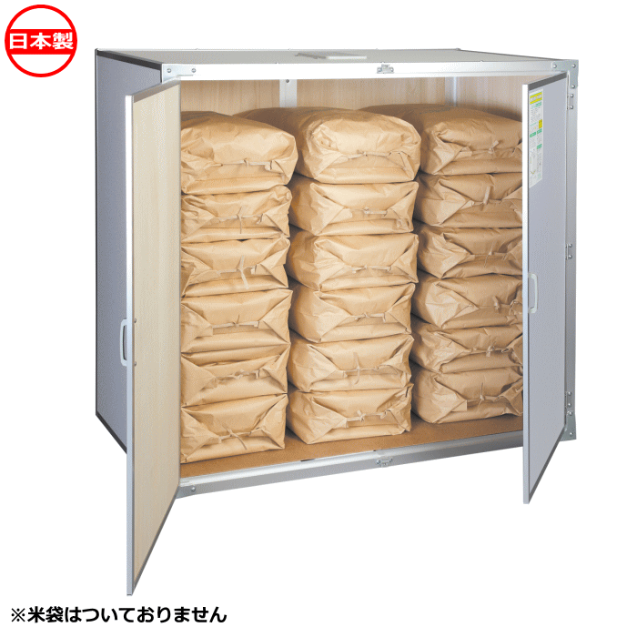 樂天商城 - 川辺製作所 総桐米保管庫 9俵用 KN-09 通気孔付き （除湿換気ファン無） 日本製 ~R~