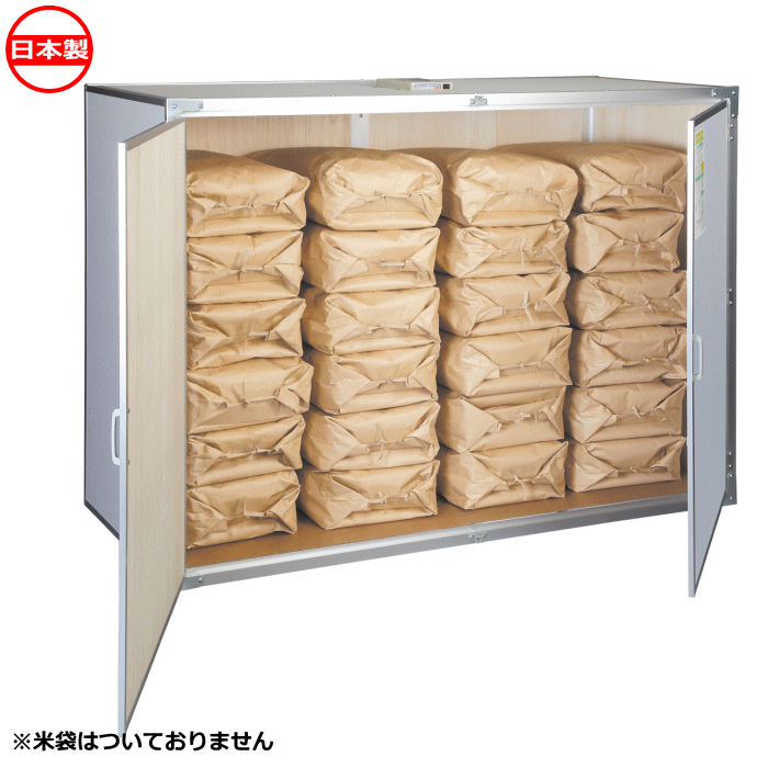 川辺製作所 総桐米保管庫 12俵用 FN-12 除湿換気ファン付き 日本製 ~R~
