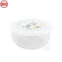ナカヤ化学産業 K156 しっかりパックM 1.3L (目盛付き) 食品用シール容器 電子レンジ対応 日本製 ~R~