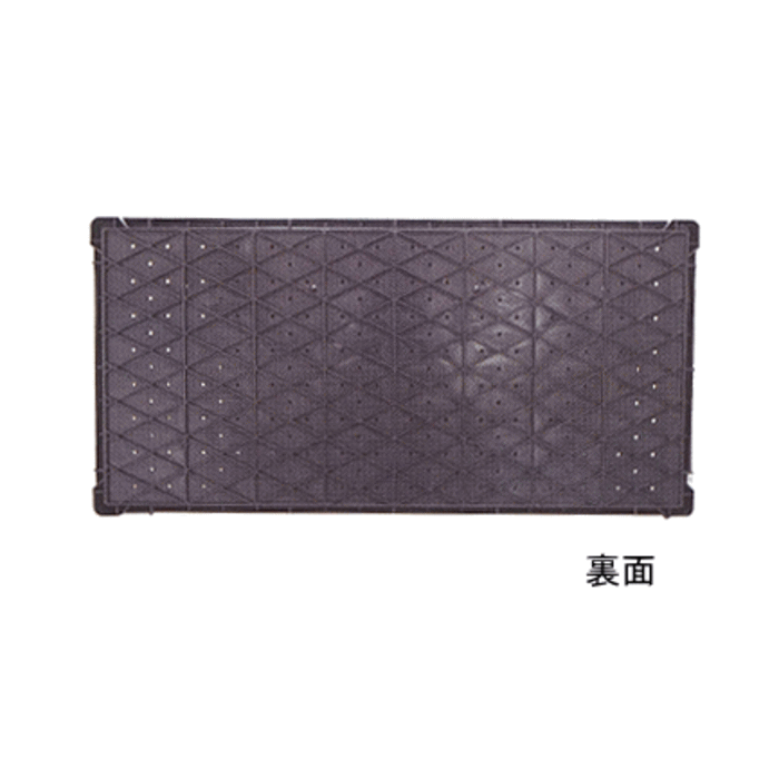 ねっとんやの【法人配送限定】 安全興業 稚苗用育苗箱 40個セット 重ね用溝付 横580×縦280×高さ28mm 日本製 ~R~｜アングル2