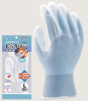 Rakuten - 川西工業 背抜き手袋 作業用手袋 #2986 ピッタリ倶楽部 3双入 ~R~