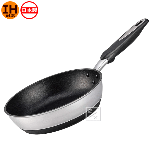 Rakuten - 北陸アルミニウム IHハイキャストプレミアム フライパン 24cm IH対応 日本製 ~R~