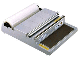 ピオニー 食品ラップ包装機 ポリパッカー PE-405U オープンタイプ 業務用ラップカッター ~R~