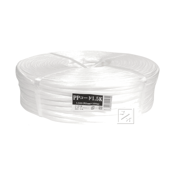 Rakuten - PPコード L500 白 5mm×500m ~R~