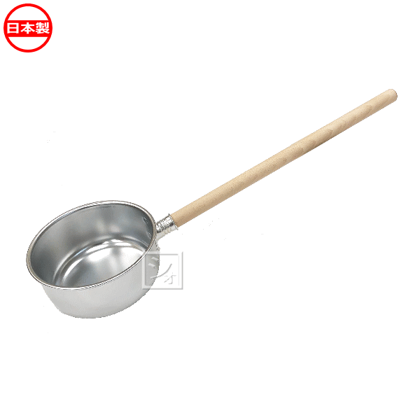 樂天商城 - 協栄金属工業 アルミ電解 水杓 木柄 720cc φ13cm 日本製 ~R~