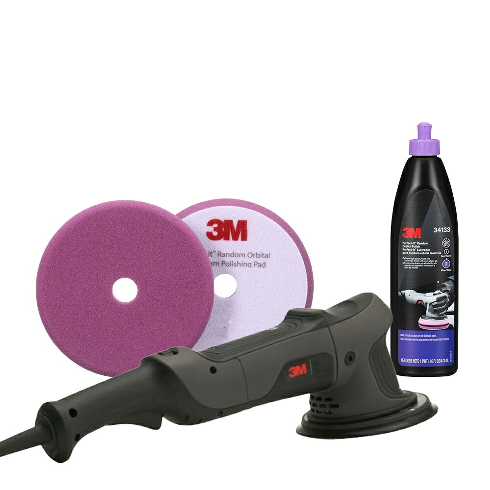3M スリーエム Perfect-It ポリッシャー・コンパウンド・フォームバフセット【6インチ/ 高光沢仕上用】(34111・34133・34127) 即日発送