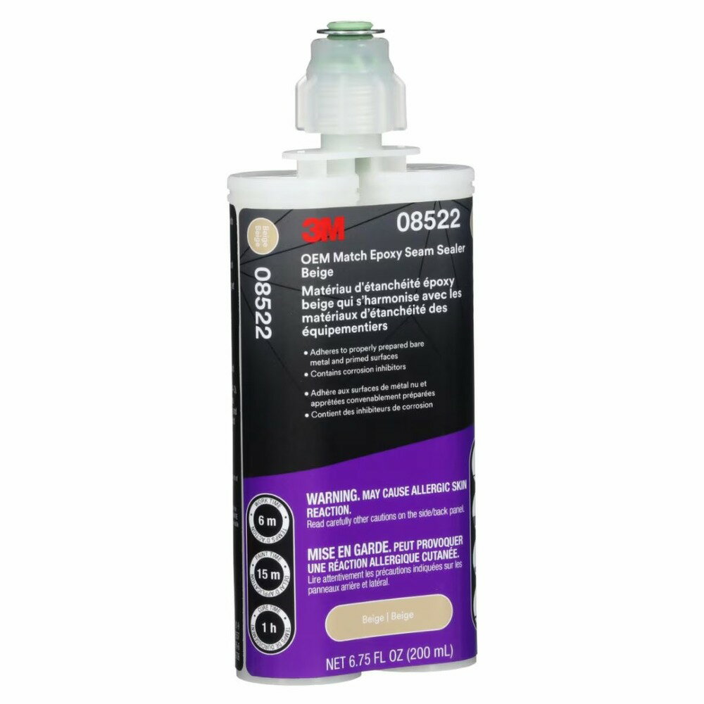 3M スリーエム 08522 OEM Match エポキシシーラー ベージュ 200ml 6本 08522 ケース販売 取寄