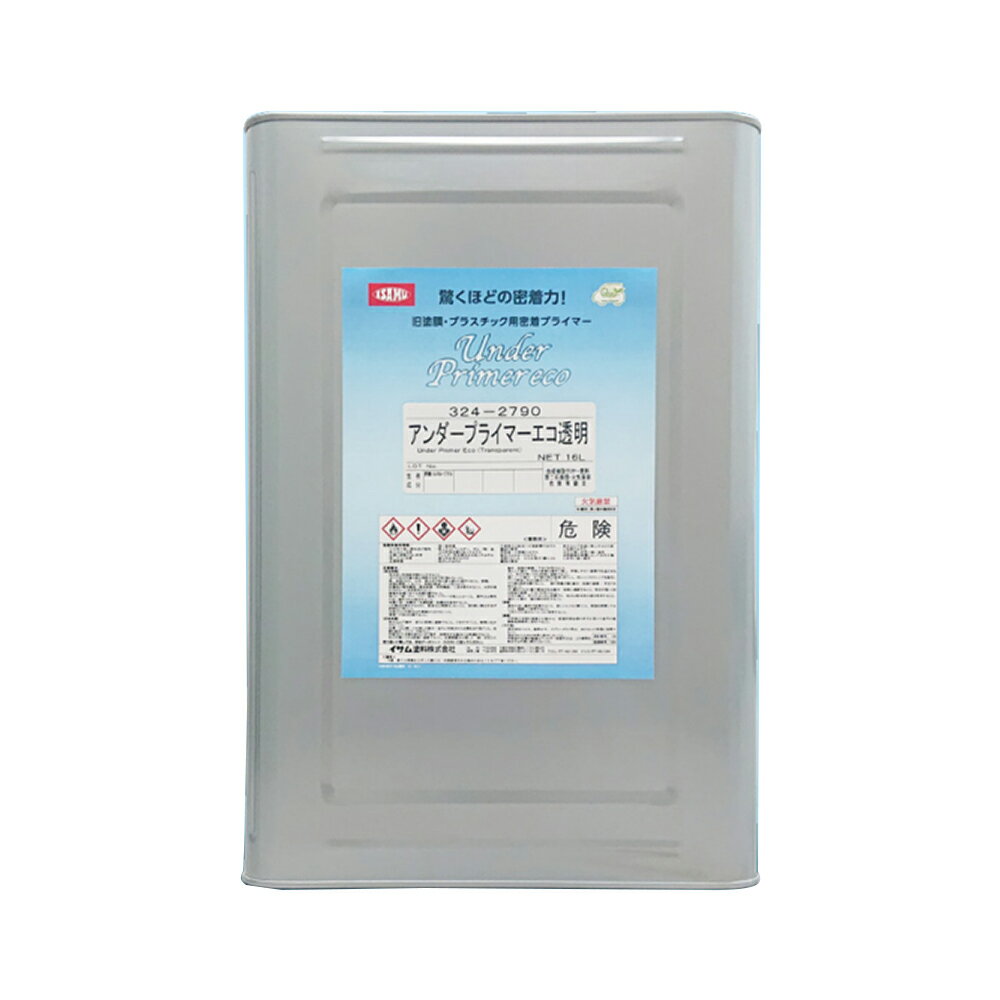 イサム塗料 アンダープライマーエコ透明 16L 32448901 取寄