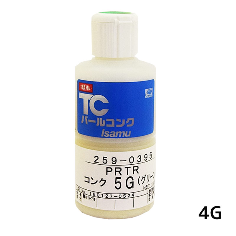 イサム塗料 259-0394-5TCパールコンク PRTR 4G(グリーン) 190ml 即日発送