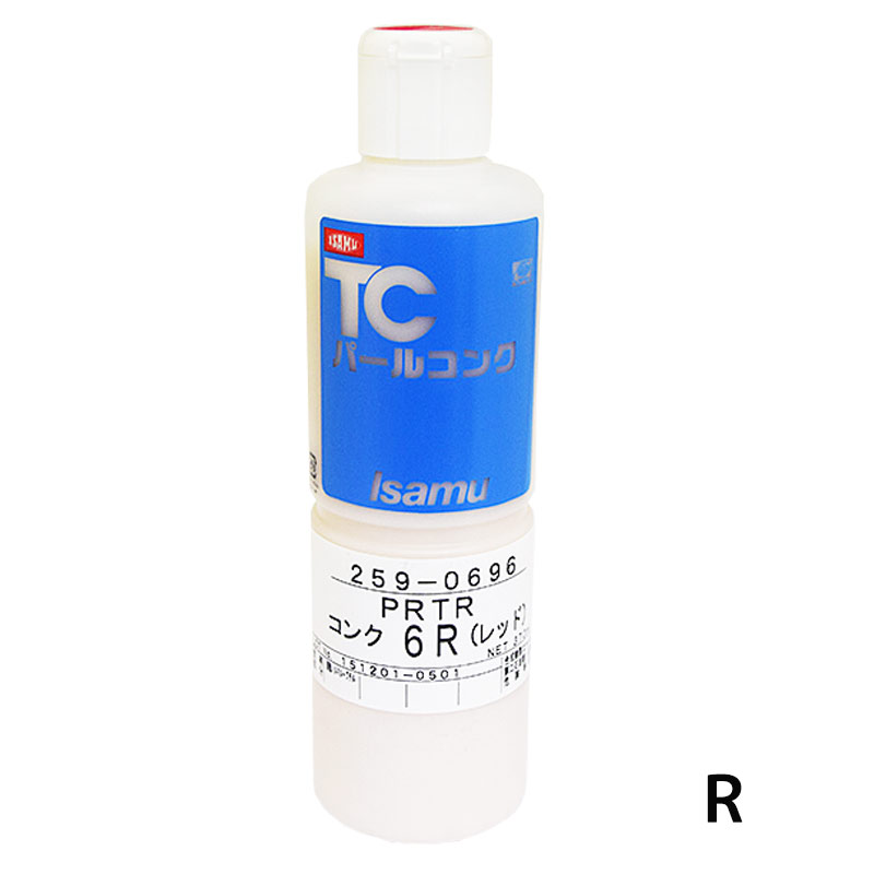 イサム塗料 259-0691-5TCパールコンク PRTR R レッド 190ml 即日発送