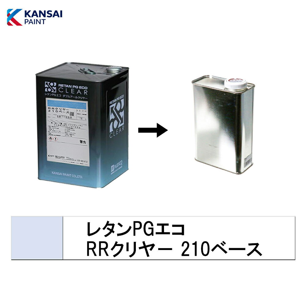 楽天市場】関西ペイント レタンpgエコ rrクリヤー510の通販