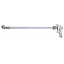明治機械製作所 ヘッド可変式長柄ハンドスプレーガン F111-PXC10P 圧送式 1.0口径 取寄