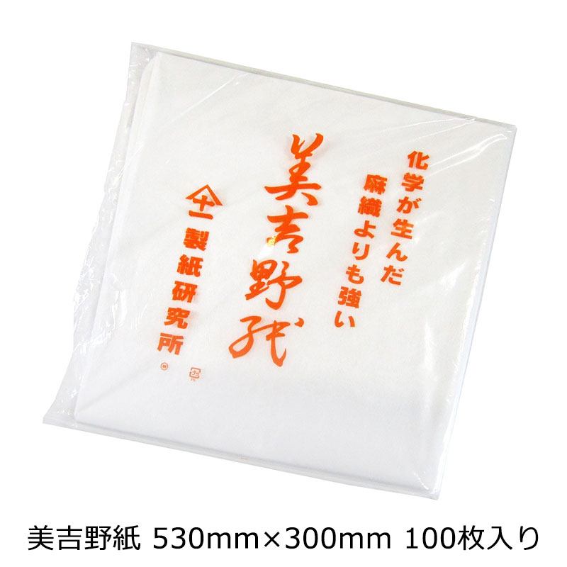 乐天商城 - 大塚刷毛 美吉野紙 530mm×300mm 100枚入 取寄