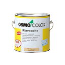 オスモカラー ウッドワックス 内装用 1101 エキストラクリヤーつや消し 0.75L メーカー直送品