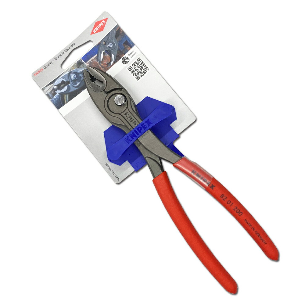 KNIPEX クニペックス 8201-200SB スリップジョイントプライヤーツイングリップ 1本 取寄